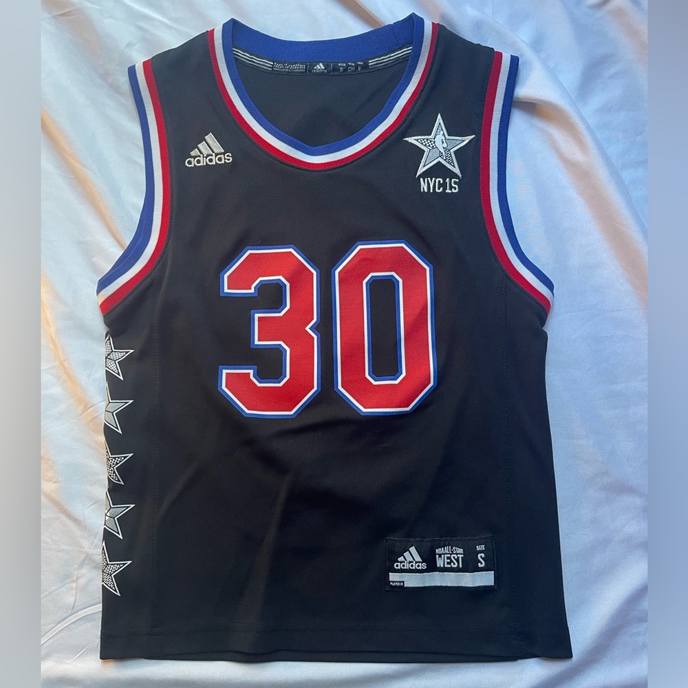 Steph Curry 2015 NBA All Star Jersey Kids Youth S